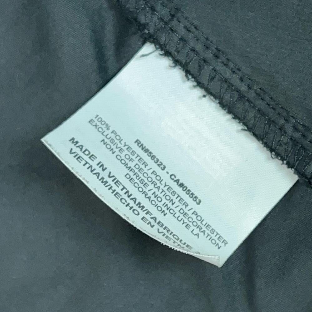 Nike Jacket‎ Mens Large Black Full Zip Windbreaker Reflective Running Gym Sports - Picture 6 of 10